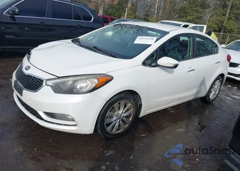 2014 Kia Forte Ex from USA, damaged, VIN KNAFX4A88E5120489
